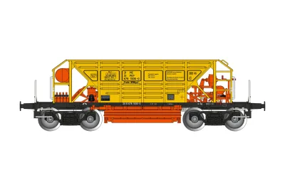 Albert Modell 678001: Вантажний вагон, вагон для баласту Fads, PKP