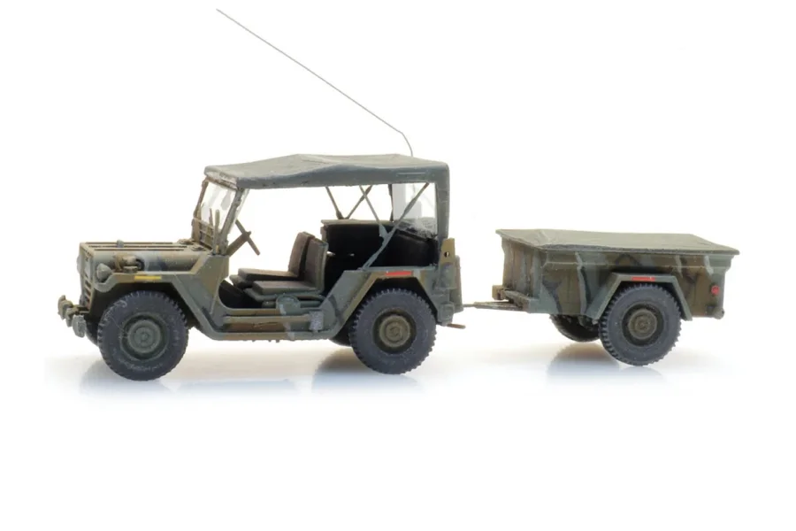US M151 jeep + M416 trailer Merdec