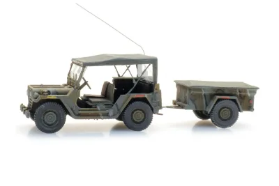 Artitec 6870568: US M151 jeep + M416 trailer Merdec