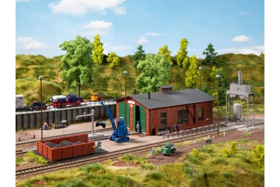 Locomotievenwerkplaats-set
