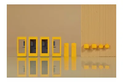 Auhagen 41662: H0 Telefonzellen und Briefkästen