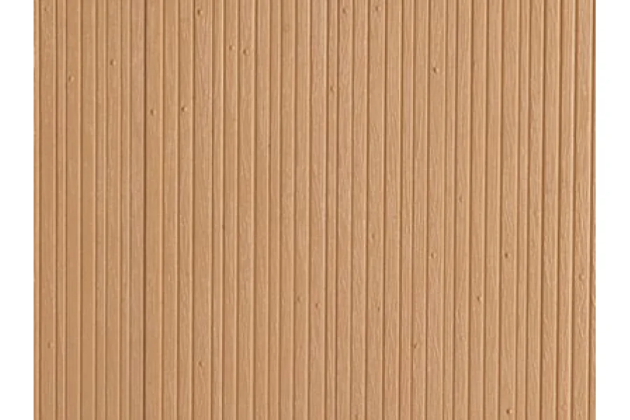 Plank wall