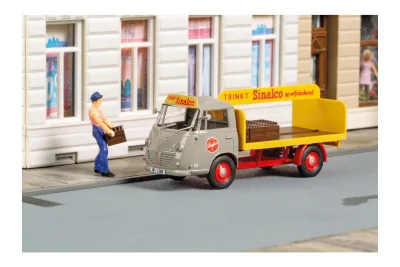 Auhagen 66037: H0 LKW Goliath Express 1100 Getränkepritsche ohne Plane Sinalco