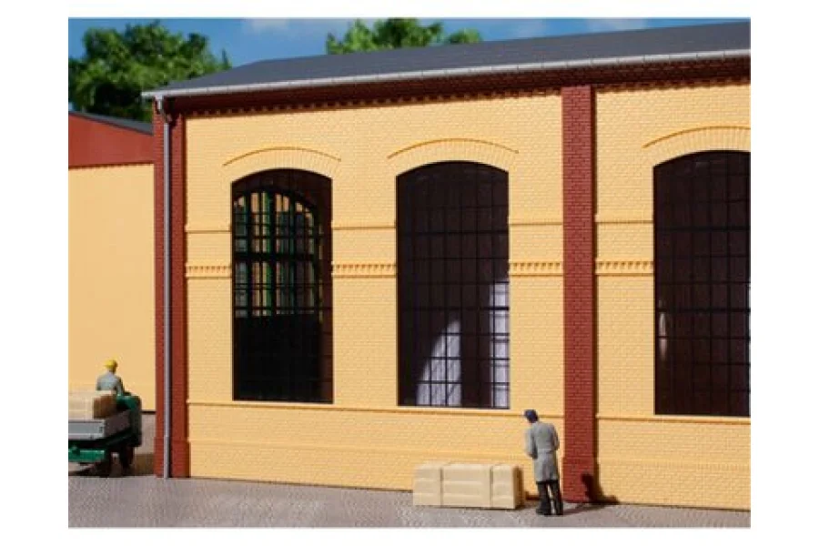 Murs, fenêtres industrielles