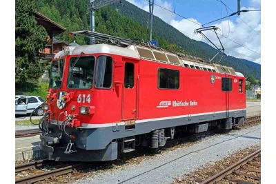 Bemo 1258164: Elektrolok Ge 4/4 II 614 Universallok Schiers RhB (H0m)