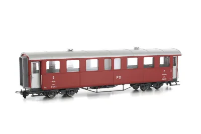 Bemo 3246243: Personenwagen B 4262 Umbauwagen 2.Kl. FO (H0m)