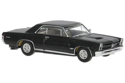 Brekina 18100: Pontiac GTO Coupe, schwarz, 1965, 1:87