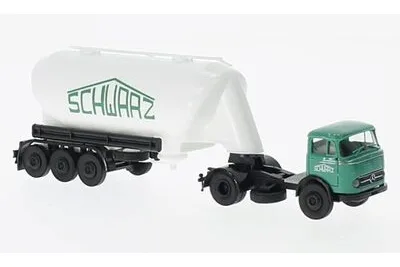 Brekina 48022: MB LPS 338 Eutersilo-Sattelzug