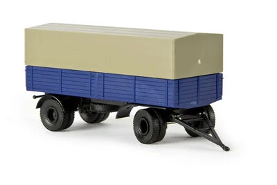 Brekina 55258: Remolque pesado plataforma/lona