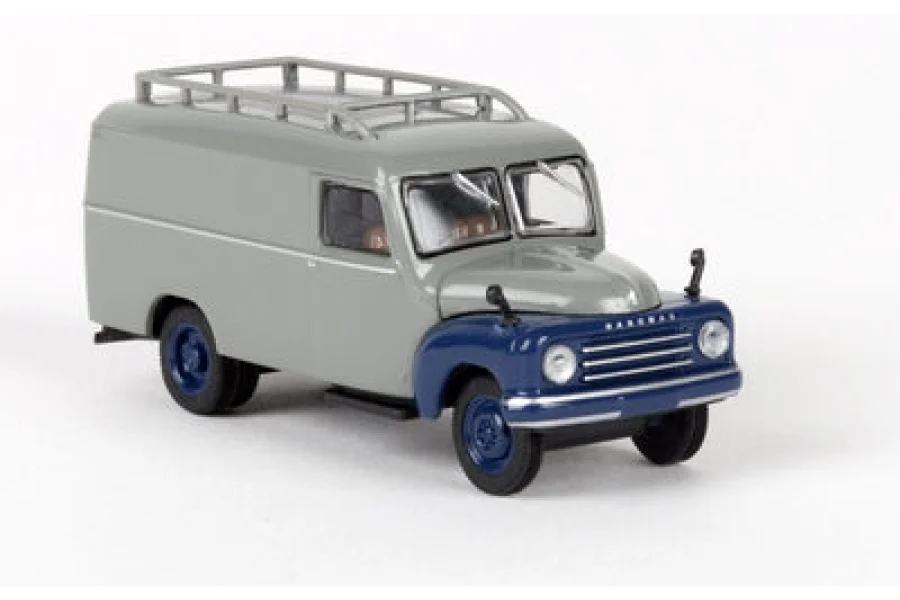 Hanomag L 28 Kasten, mausgrau