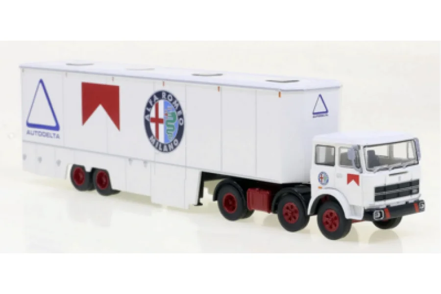 Fiat 691 T Renntransport-Sattelzug