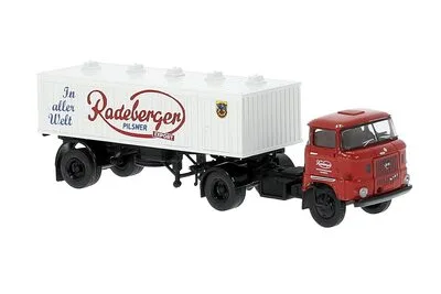 Brekina 71213: IFA W50 Biertank-Sattelzug