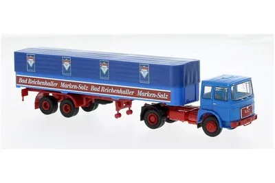 Brekina 78158: MAN F7 Pritsche/Plane-Sattelzug