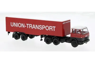 Brekina 82251: Hanomag Henschel F221S Koffer-Sattelzug