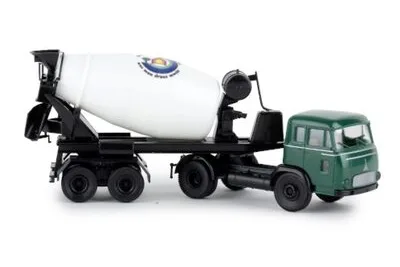 Brekina 83223: Magirus Pluto Betonmischer-SZ