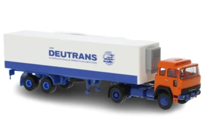 Brekina 83286: Magirus 310 D 16 Kühlkoffer-Sattelzug