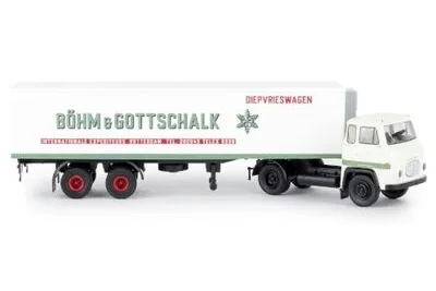 Brekina 85171: Scania LB 76 Kühlkoffer-Sattelzug