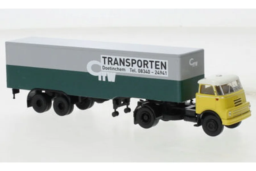 DAF DO 2000 Koffer-Sattelzug