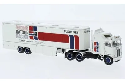 Brekina 85740: Kenworth K 100 Aerodyne Renntransport-SZ