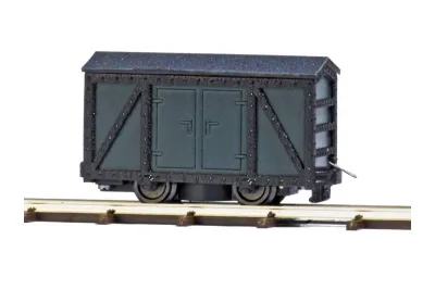 Busch 12190: H0f Feldbahn Geisterwagen mit Antrieb