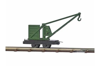 Busch 12251: H0f carro gru da ferrovia da campo