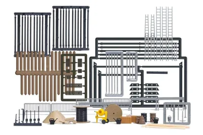 Busch 1376: H0 Baustellen-Set