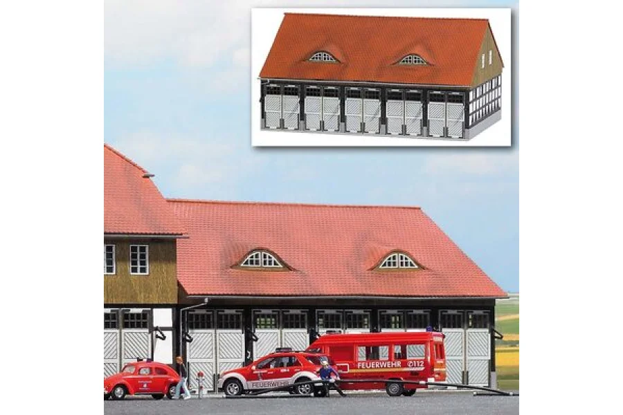 Fahrzeughalle