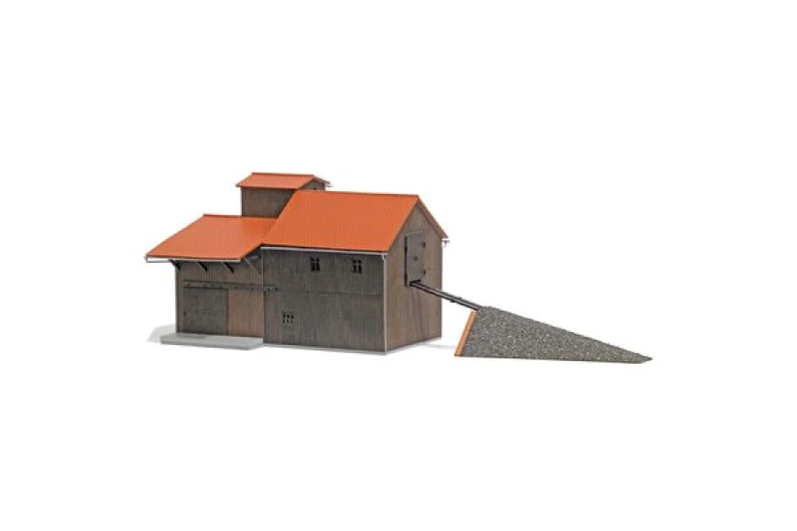 Torfwerk mit Rampe