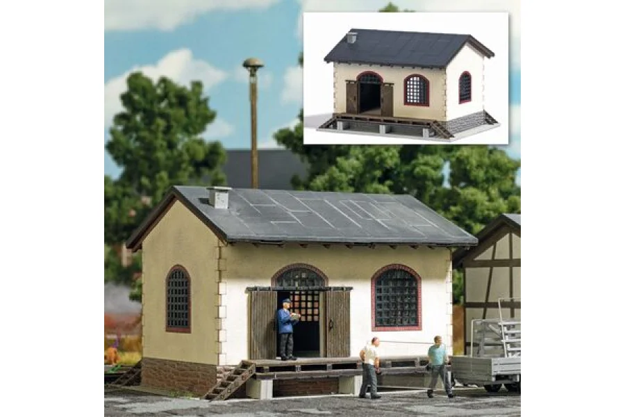 Goods shed