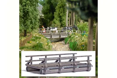 Busch 1850: H0 Holzbrücke