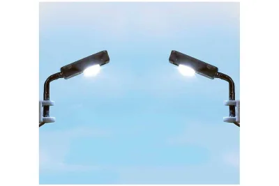 Busch 4152: H0 lampade murali industriali 2x
