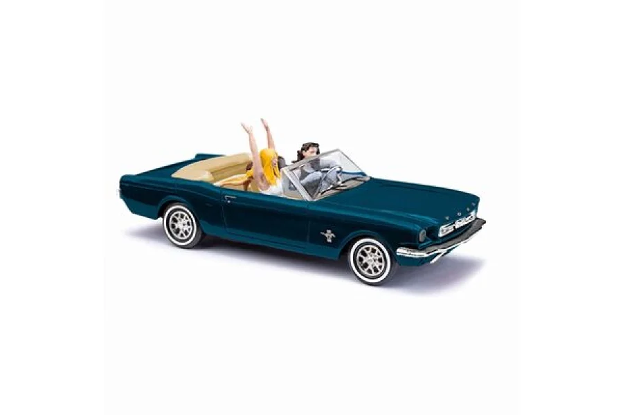 Ford Mustang, Cabrio offen
