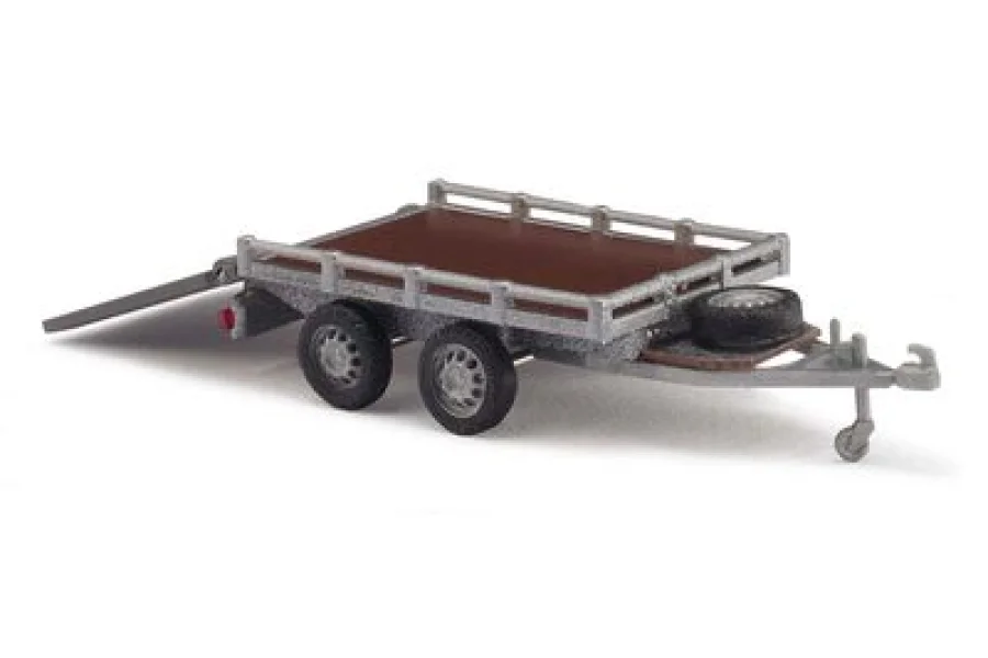 Transport trailer with tailgate