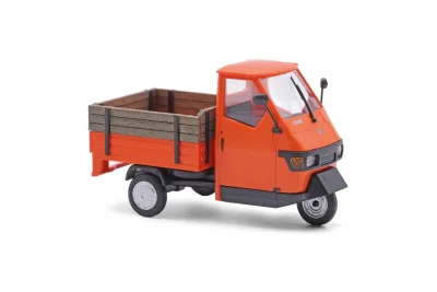 Busch 60005: H0 PKW Piaggio Ape 50 Holzaufsatz