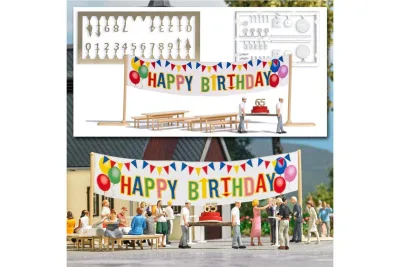 Busch 6565: Akční sada H0: Happy Birthday!