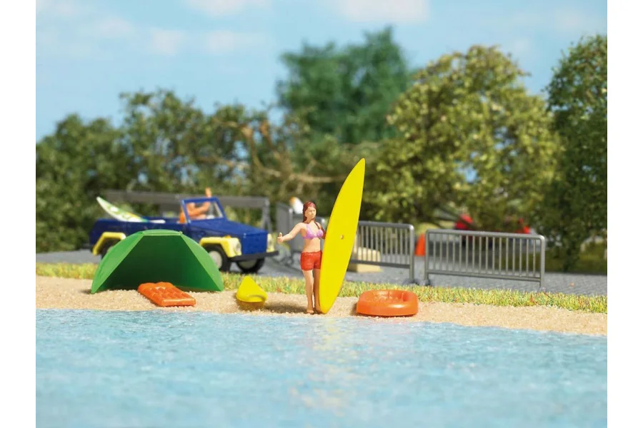 Set d'action H0 : idylle de plage