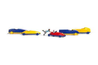 Busch 7944: H0 Action Set Seifenkistenfahrt