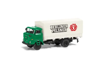 Busch 95310: H0 LKW IFA W50 L SP Berliner Pilsner