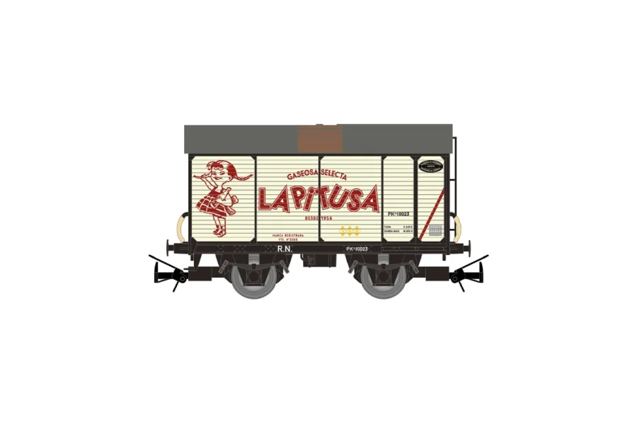 Критий товарний вагон "La Pitusa"