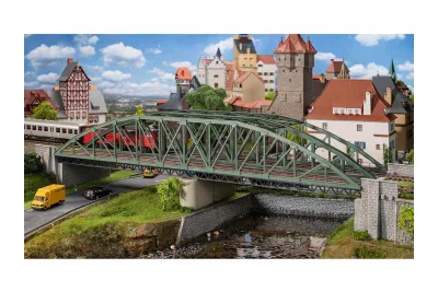 Faller 120507: H0 Bogenbrücke 2-gleisig