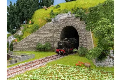 Faller 120576: H0 Tunnelportal 1-gleisig 2x
