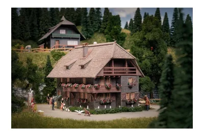 Faller 130012: H0 Jubiläumsmodell Uhrenmacherhaus mit Figur