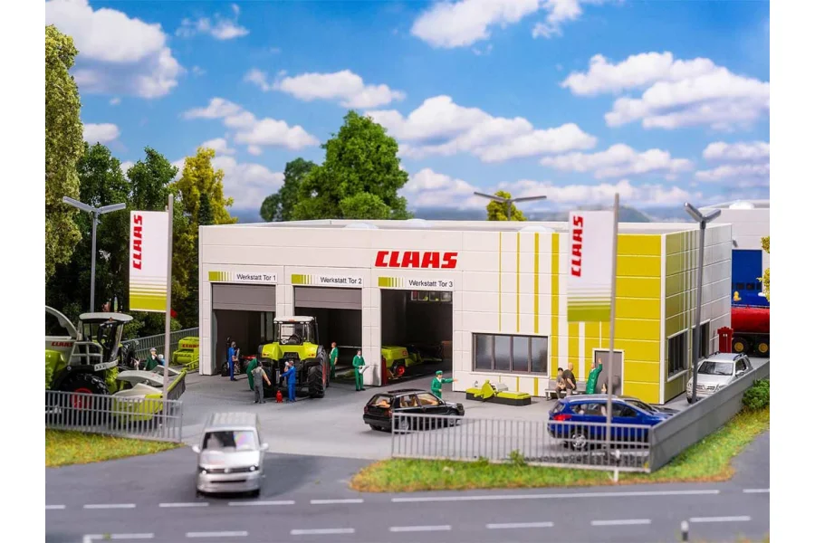 H0 Landmaschinenwerkstatt Claas