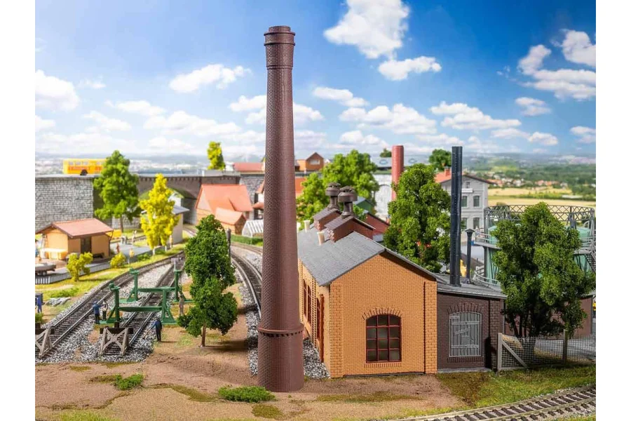 H0 Industrie-Schornstein