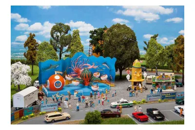 Faller 140341: Funfair set with octopus ride