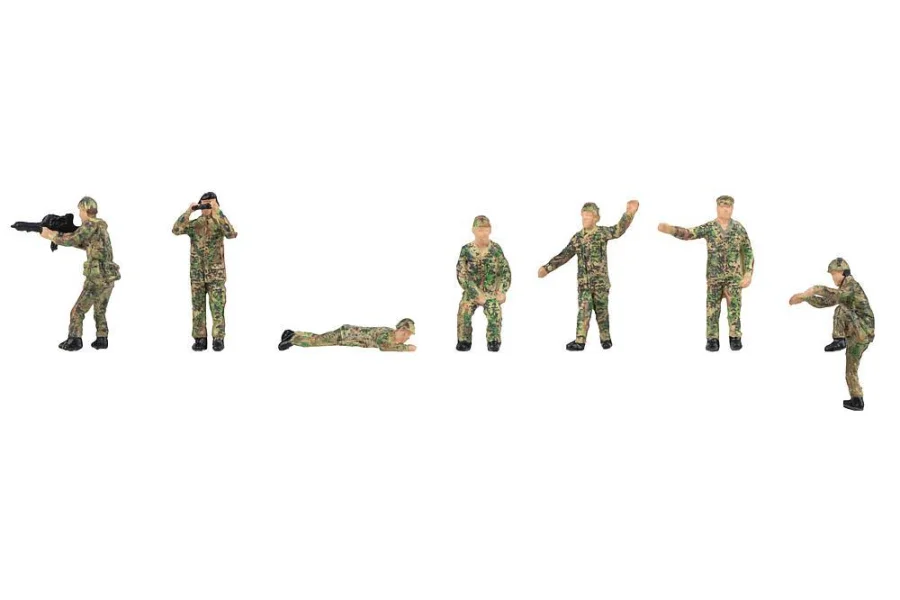 Soldiers in training