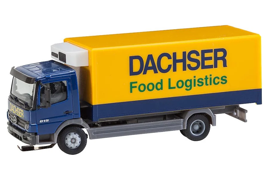 H0 Car System LKW MB Atego Dachser Kühlkoffer Herpa