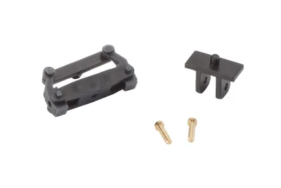 Faller 163052: H0 Car System Vorderachse montiert für PKW Sprinter ohne Räder 12mm