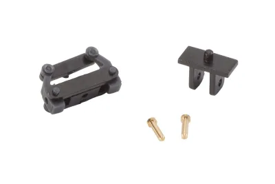 Faller 163053: H0 Car System Vorderachse montiert für PKW schmal ohne Räder 9mm