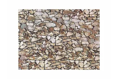 Faller 170610: H0 Mauerplatte Naturstein Monzonit